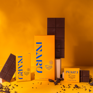 67% Orange & Fennel Dark Chocolate Bar 30g