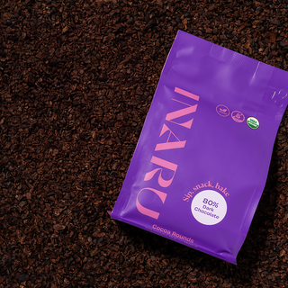 80% Dark cocoa rounds - 300g pouch
