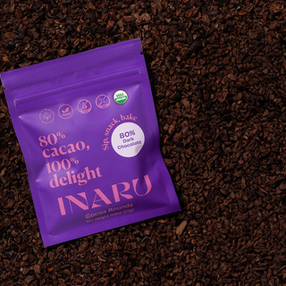80% Dark cocoa rounds - Individual pouch