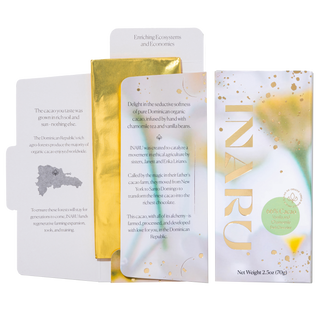 66% Vanilla & Chamomile Dark Chocolate, 70g
