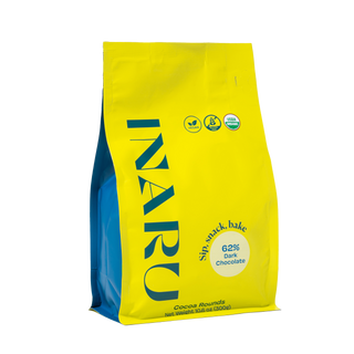 62% Dark cocoa rounds - 300g pouch