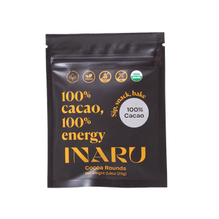 100% Dark cocoa rounds - Individual pouch
