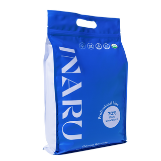 70% Dark cocoa rounds - 3kg pouch
