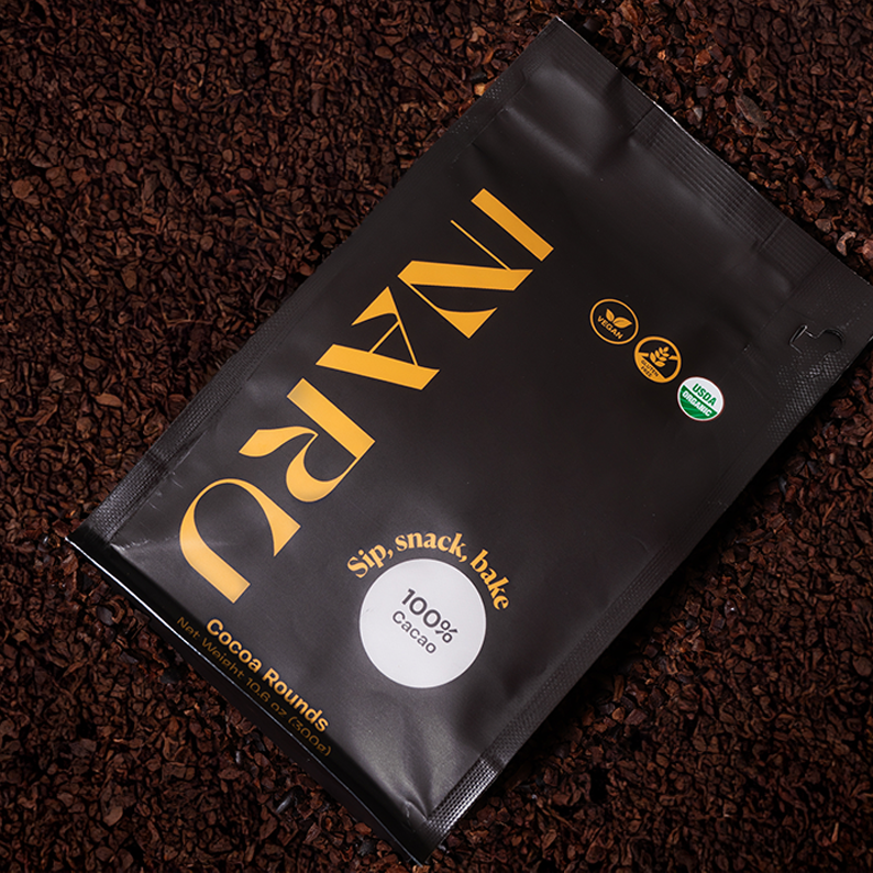 100% Dark Chocolate Cocoa Rounds 300g – Inaru Valley