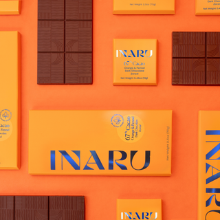 67% Orange and Fennel Dark Chocolate Bar