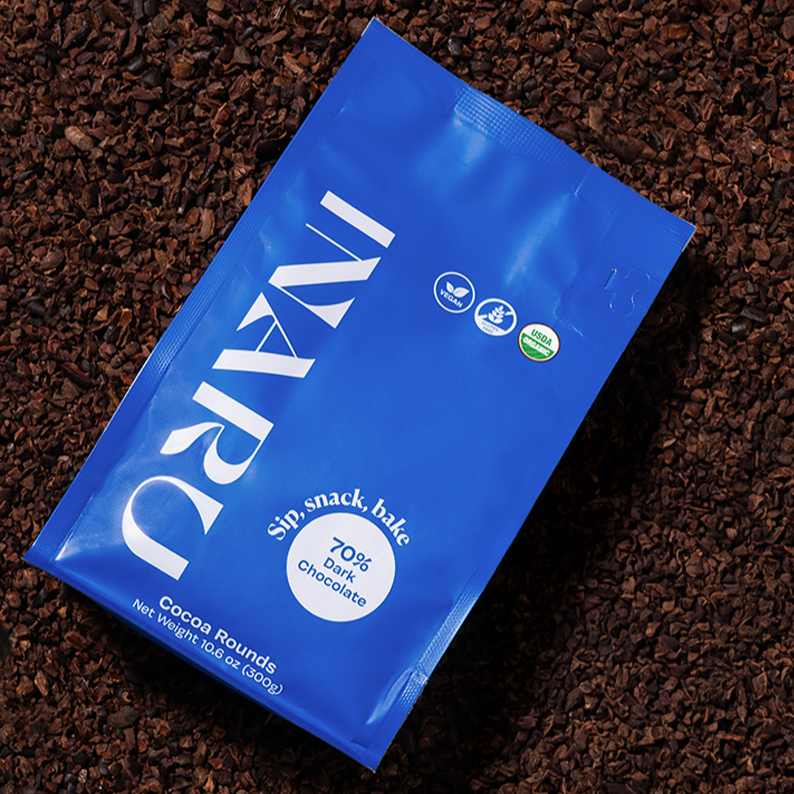 70% Dark Chocolate Cocoa Rounds 300g – Inaru Valley